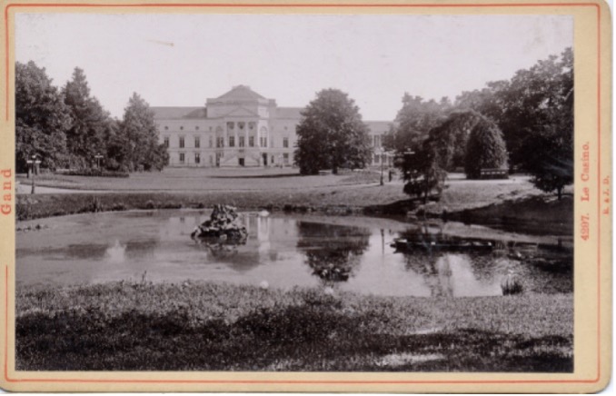 Het Casino van Gent Ansichtkaart van Casino van Gent 1900-1930
